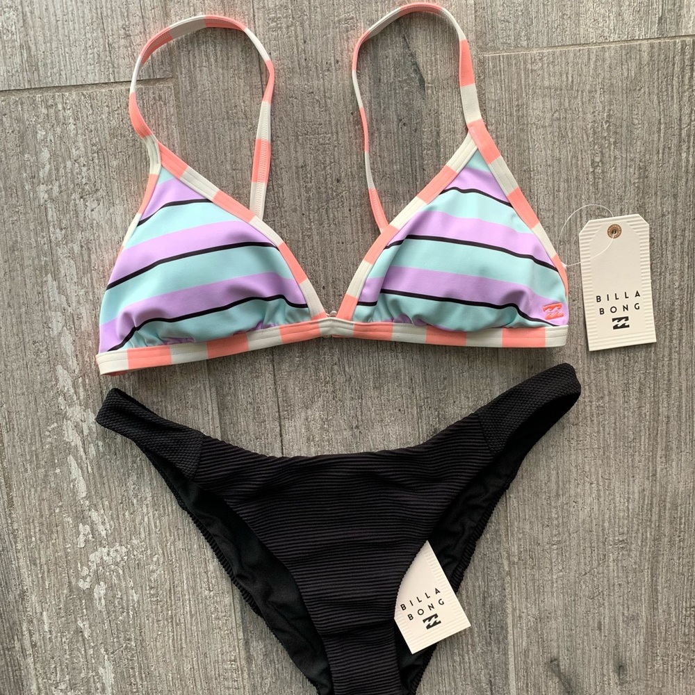 🔥🔥BILLABONG - BREAK A DAWN TRIANGLE MARINA HIKE BIKINI SET🔥🔥